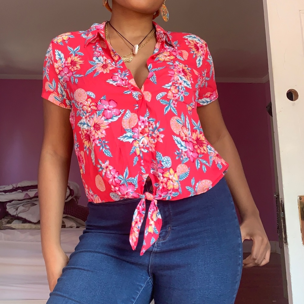🍊💐 TANGERINE DREAM BLOUSE 💐🍊